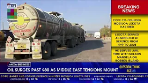 Oil surges past $80/barrel as Middle East tensions mount