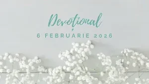 BĂTĂILE INIMII MELE | Devoțional | 6 februarie 2026