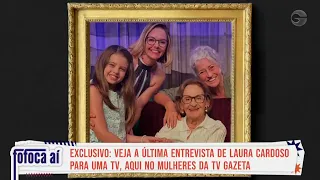Relembre a última entrevista de Laura Cardoso para a TV Gazeta