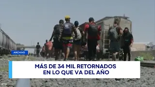 Migration reports more than 34 thousand Guatemalans returned during 2026