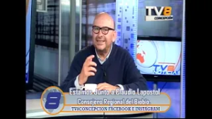 Noticias Las Entrevistas a Claudio Lapostol Consejero Regional Biobío 02 03 2026