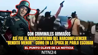 SHOCKING This is how the NARCO-BURIAL of the NARCO-INFLUENCER Bendito Menor was: just like in the...