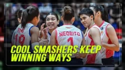 PVL: Creamline regroups after Set 1 loss, smashes Galeries Tower | ABS-CBN News