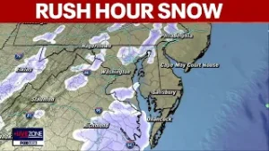 Rush hour snow could snarl Friday commute