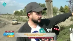 Dəmir yolu keçidində təhlükə: Şlaqbaum niyə yoxdur? | Canlı Yayım