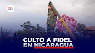 Régimen inicia culto a Fidel Castro con escultura y homenajes