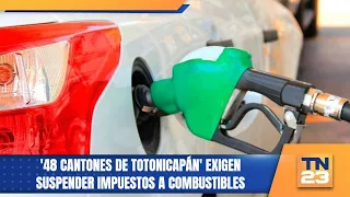 '48 Cantones de Totonicapán' demand suspension of fuel taxes