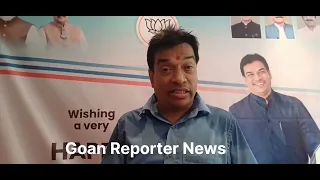 Goan Reporter:BJP President Damu Naik celebrates his birthday