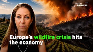 Europe’s wildfires threaten tourism, vineyards and local economies
