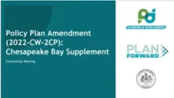 Plan Forward Phase 2 Chesapeake Bay Presentation