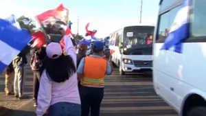 Chinandega recibe nuevos buses Yutong provenientes de China