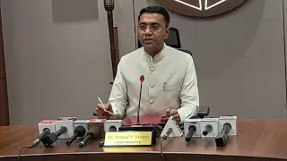 Goan Reporter: CM Dr Pramod Sawant press conference on today's cabinet decisions