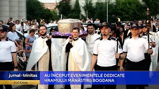 Au început evenimentele dedicate hramului Mănăstirii Bogdana