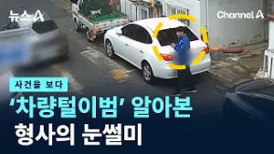 [사건을 보다]‘차량털이범’ 알아본 형사의 눈썰미 / 채널A / 뉴스A