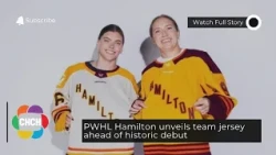 PWHL Hamilton unveils team jersey ahead of historic debut
