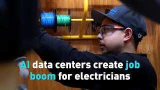 AI data centers create job boom for electricians