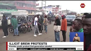 Kiambu youth protest second-generation alcohol after young man’s alleged death