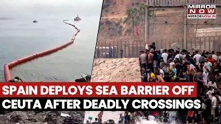 Spain Throws Up 500-metre Sea Barrier Off Ceuta After Deadly Crossings To Prevent Further Chaos