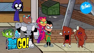 Teen Titans Go! | Vacaciones en la ciudad de los pies | Boing