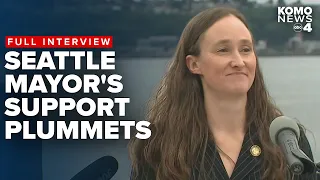 Pollster breaks down sharp drop in Seattle Mayor Katie Wilson's favorability