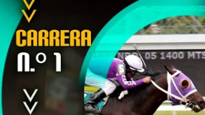 1ERA CARRERA HIPICA - HIPODROMO LA RINCONADA 22 FEB 
