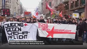 Diákok ezrei vonultak utcára Németország számos pontján