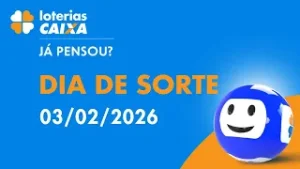Resultado do Dia de Sorte - Concurso nº 1172 - 03/02/2026