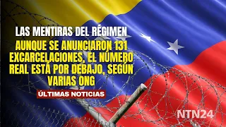 The Venezuelan regime lies again: announced prisoner release numbers have not been met
