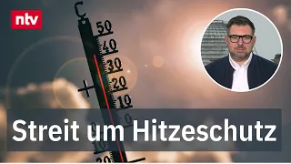 Heat Protection: SPD Wants to Amend Basic Law – CDU/CSU Blocks Efforts | ntv
