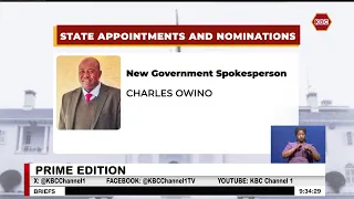 Former Police Spokesperson Charles Owino appointed Government Spokesperson
