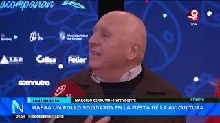 Crespo presentó la Fiesta Nacional de la Avicultura 2026