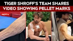Tiger Shroff | Tiger Shroff's Team Shares Video Showing Bruises, Pellet Marks After Firing