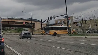 Hear from woman whose dash cam captured video of Jeffco school bus driving through railroad crossing