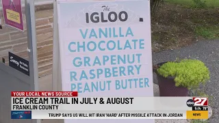 Ice cream trail in Franklin County as summertime winds down