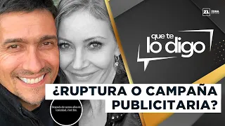 Rafa Araneda and Marcela Vacarezza allegedly in a relationship crisis