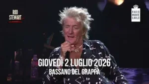Rod Stewart: i biglietti in anteprima per l’unica data italiana solo con Radio Monte Carlo