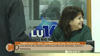 LU16 Radio Río Negro celebra 63 años de historia, voces y memoria