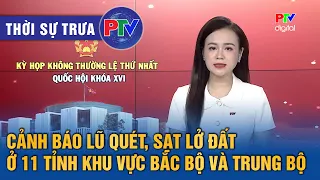 Phu Tho News Noon 08/20/2026 | Flash flood and landslide warning for 11 provinces in the Northern...