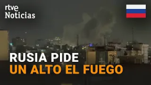 RUSIA pide el alto el fuego en IRÁN y evacúa a sus nacionales por AZERBAIYÁN |RTVE Noticias