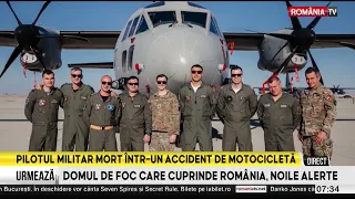 The Romanian Air Force is in mourning! Lieutenant Commander Mihai Vîrdol has passed away