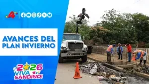 Plan invierno 2026: Avances en el Cauce 31 de Diciembre, Managua ?️