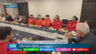 Medals won by O'Higgins para-athletes at the Para South American Games held in Colombia