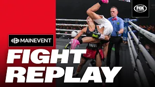 Parr LAUNCHES Opponent 😳 | Jazzy Parr v Efasha Kamarudin | Fight Replay | Fox Sports Australia