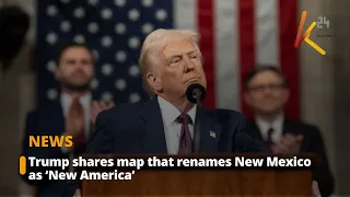 Trump shares map that renames New Mexico as ‘New America’