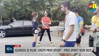 GIURGIU AND RUSE, UNITED THROUGH SPORT – FREE SPIRIT RUN 2025