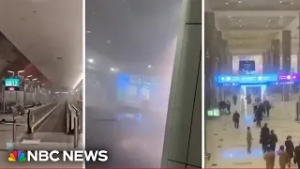 Travel chaos spreads across the globe following military operation against Iran