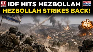 Hezbollah Strikes IDF, Israel Hits Back! Intense Lebanon Clashes Caught On Video | World News