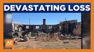 Navajo Nation family rebuilding after losing home in fire