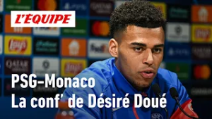 PSG-Monaco - Désiré Doué sur les propos de Dembélé : "Je ne me suis pas senti visé", la conf'