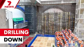 Final tunnel borer ready to go for $15.4 billion Torrens to Darlington project | 7NEWS